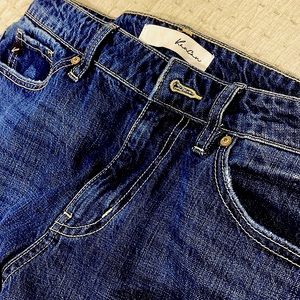 KanCan Women's Boyfriend Jeans - Deep Blue